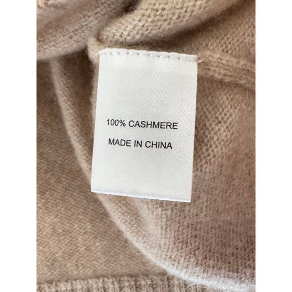 ✨ Tuckernuck 100% Cashmere Oversized Batwing Sweater – Camel – NWT – Size XL ✨ - Picture 10 of 10